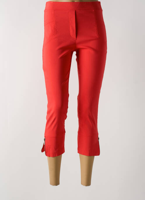 Pantalon trei sferturi portocaliu HALOGENE femeie