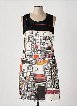 Rochie midi bej GUY DUBOUIS femeie