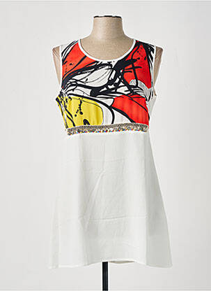 Tunică fără mâneci alb MERI & ESCA femeie