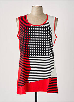 Tunică fără mâneci roșu MERI & ESCA femeie