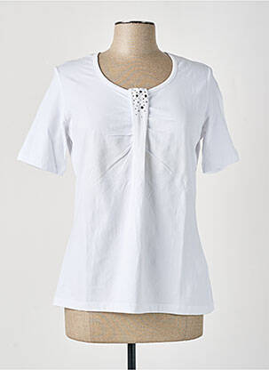 Tricou alb FRANK WALDER femeie