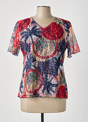 Top roșu GEVANA femeie