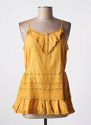 Top galben AGATHE & LOUISE femeie