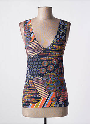 Top albastru POUSSIERE D'ETOILE femeie