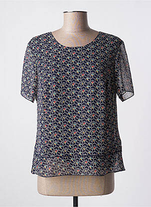 Top albastru GEVANA femeie