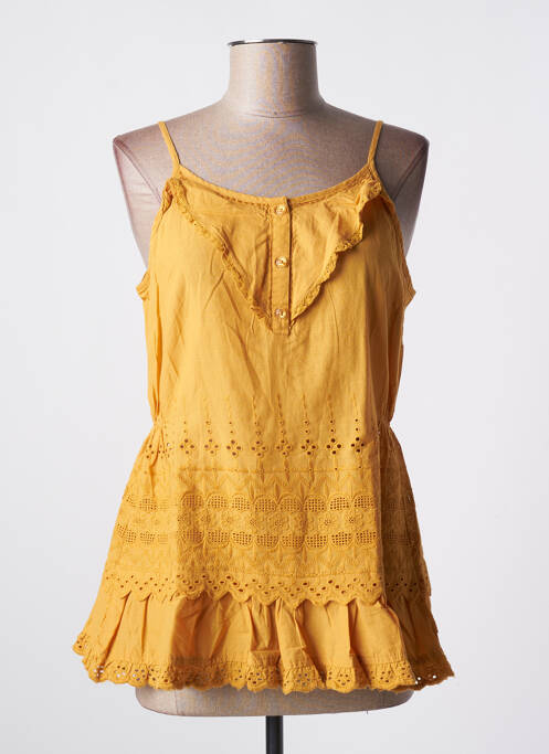 Top galben AGATHE & LOUISE femeie