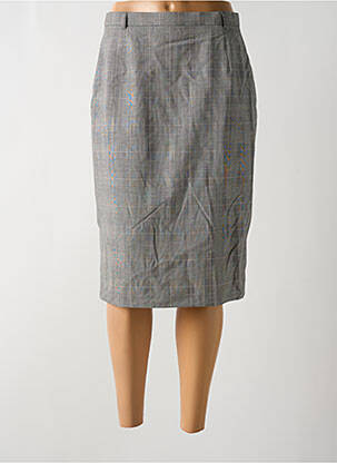 Fustă midi gri HAUBER femeie