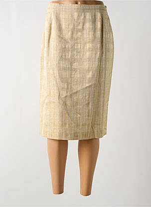 Fustă midi bej M DAQUIN femeie