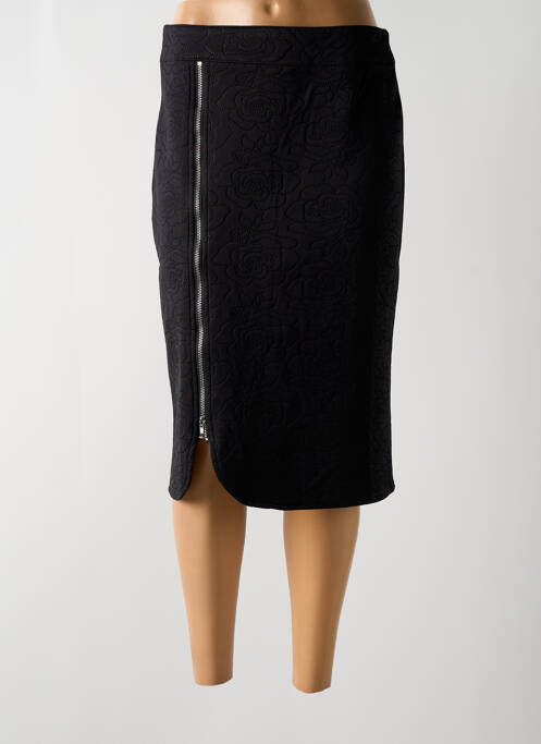 Fustă midi negru MISSING JOHNNY femeie