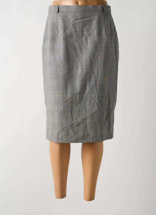 Fustă midi gri HAUBER femeie