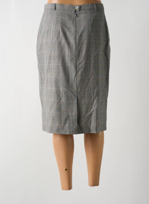 Fustă midi gri HAUBER femeie