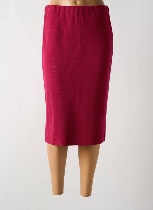 Fustă midi roz SIEGEL femeie