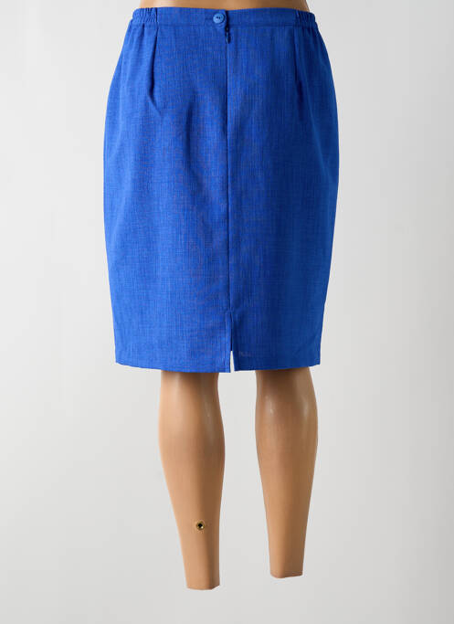 Fustă midi albastru JEAN DELFIN femeie
