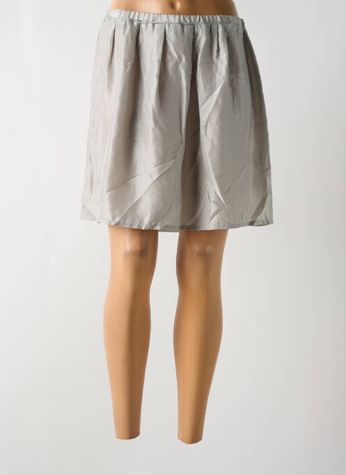 Fustă scurtă gri HARTFORD femeie