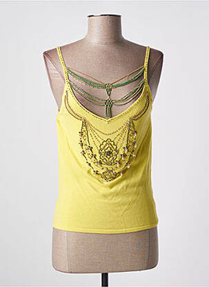 Top galben LUISA CERANO femeie