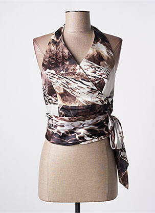 Top maro MATHIEU PARIS femeie