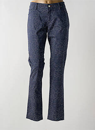 Pantalon drept elasticitate mărime normală albastru COWEST femeie