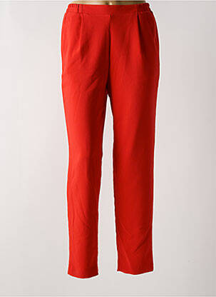 Pantalon drept portocaliu COWEST femeie