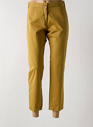 Pantalon 7/8 țesătură poplin mărime normală bej HARTFORD femeie