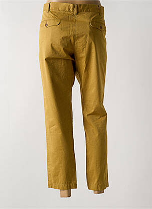 Pantalon 7/8 țesătură poplin mărime normală bej HARTFORD femeie