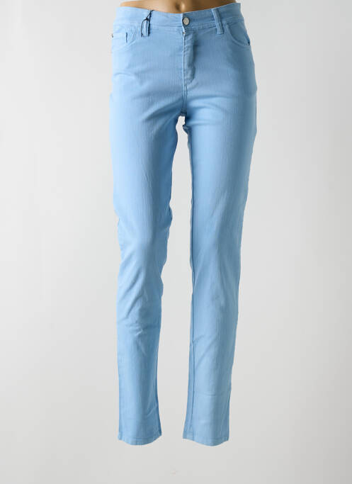 Blugi cu croială slim albastru COWEST femeie