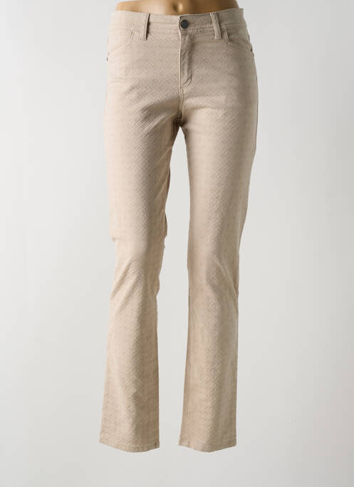 Pantalon drept bej COWEST femeie