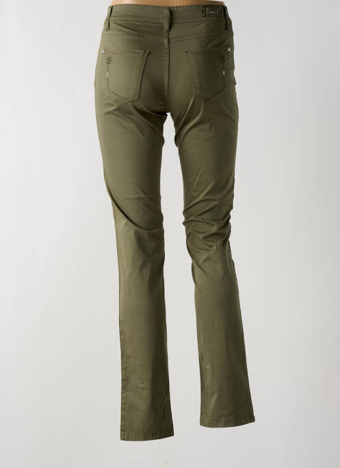 Pantalon slim verde COWEST femeie