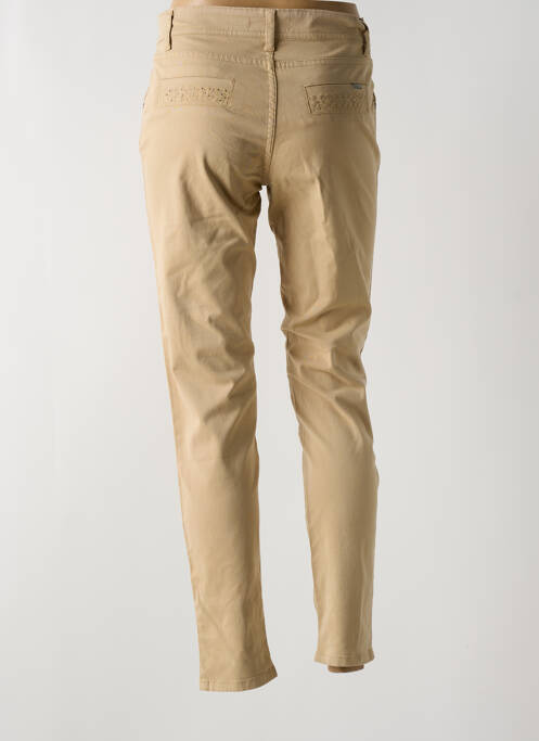 Pantalon 7/8 bej COWEST femeie