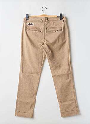 Pantalon chino elasticitate mărime normală bej TEDDY SMITH bărbat