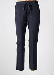 Pantalon 7/8 talie elastică mărime normală albastru GRACE & MILA femeie