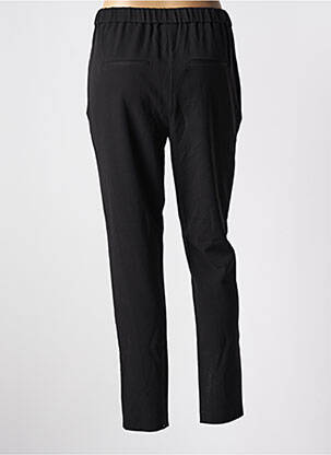 Pantalon slim talie elastică negru VILA femeie