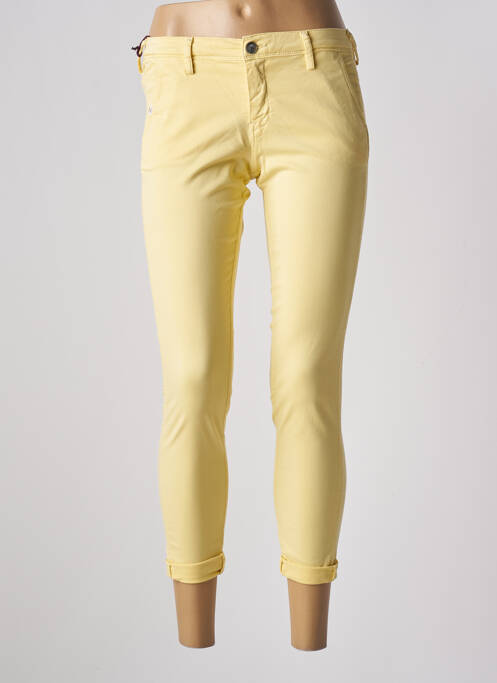 Pantalon chino galben TEDDY SMITH femeie