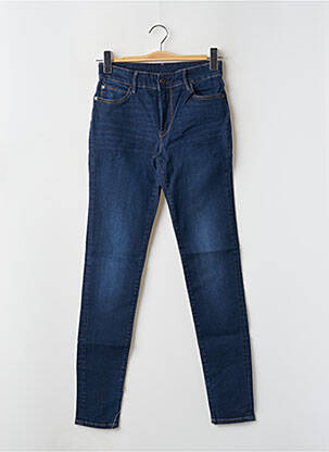 Blugi skinny elasticitate albastru TEDDY SMITH fată
