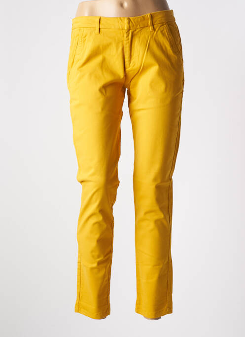 Pantalon chino galben REIKO femeie