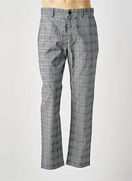 Pantalon chino imprimeu imprimeu prinț de wales mărime normală gri MINIMUM homme