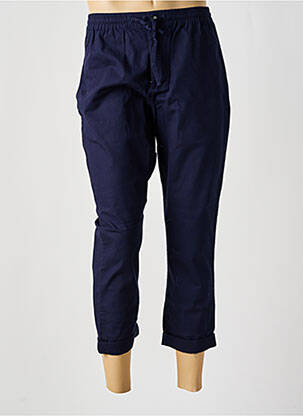 Pantalon 7/8 țesătură poplin mărime normală albastru MINIMUM bărbat