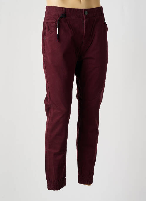 Pantalon chino roșu TWO ANGLE bărbat