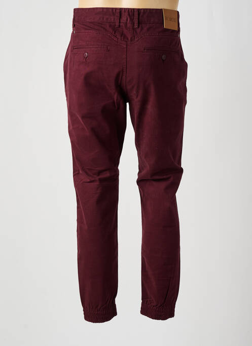 Pantalon chino roșu TWO ANGLE bărbat