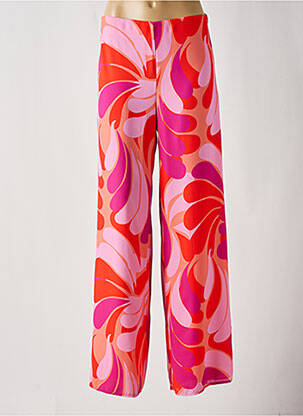 Pantalon larg portocaliu EDAS femeie