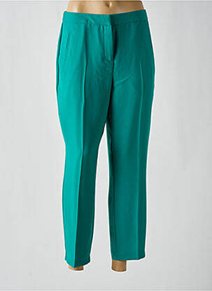 Pantalon 7/8 talie înaltă talie înaltă verde VERO MODA femeie