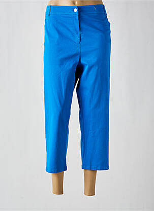 Pantalon trei sferturi albastru PAUSE CAFE femeie