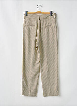 Pantalon 7/8 elasticitate mărime normală galben REIKO femeie
