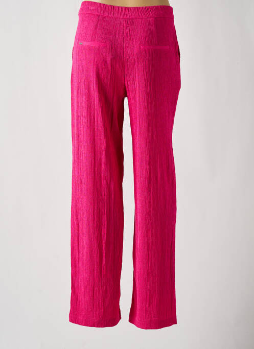 Pantalon larg roz STREET ONE femeie