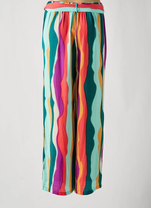 Pantalon larg verde VERO MODA femeie