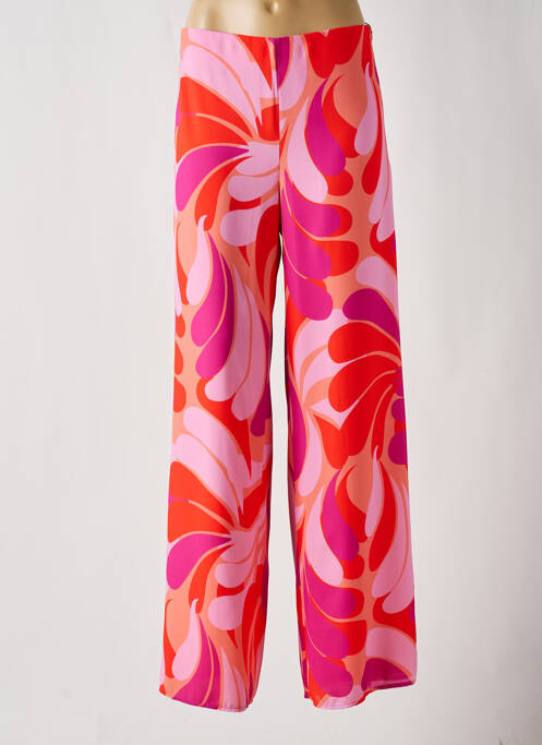 Pantalon larg portocaliu EDAS femeie