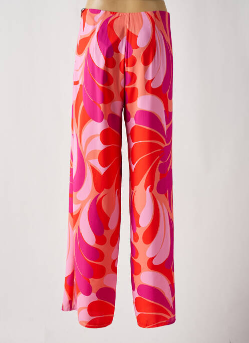 Pantalon larg portocaliu EDAS femeie