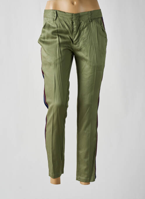 Pantalon chino verde REIKO femeie