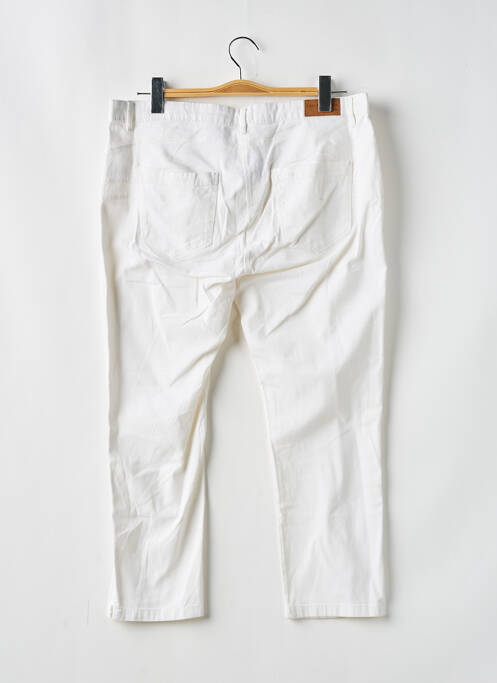 Pantalon trei sferturi alb C'EST BEAU LA VIE femeie