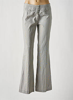 Pantalon evazat gri VERO MODA femeie