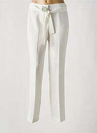 Pantalon slim talie elastică mărime normală bej DIANE LAURY femme